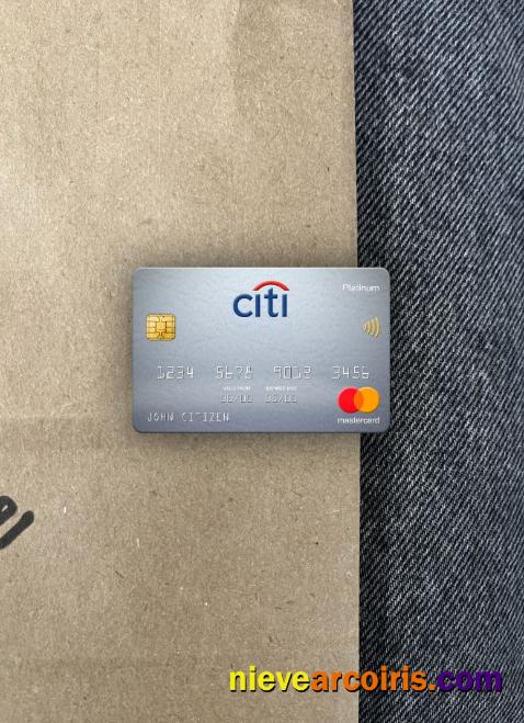 Sweden Citibank mastercard platinum photolook